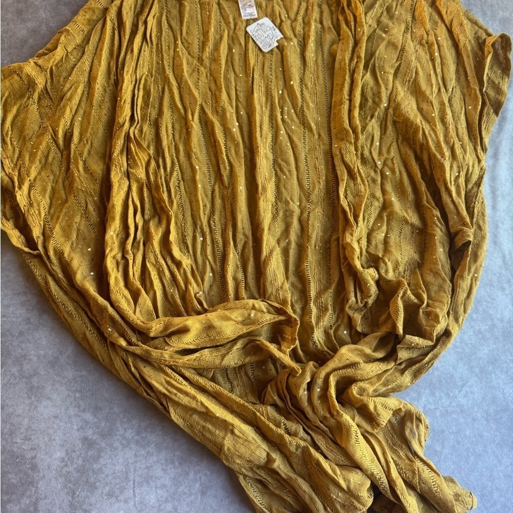 Free People Sequin Day Dream Kimono, new with tag. - Picture 2 of 8